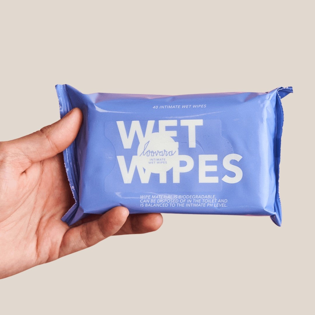 Loovara Intimni vlažni biorazgradljivi robčki WET WIPES